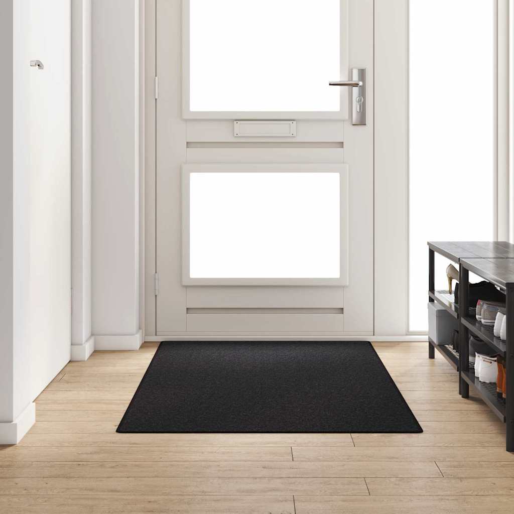 Vidaxl tapijt loper antraciet 100 x 200 cm 100% polypropyleen