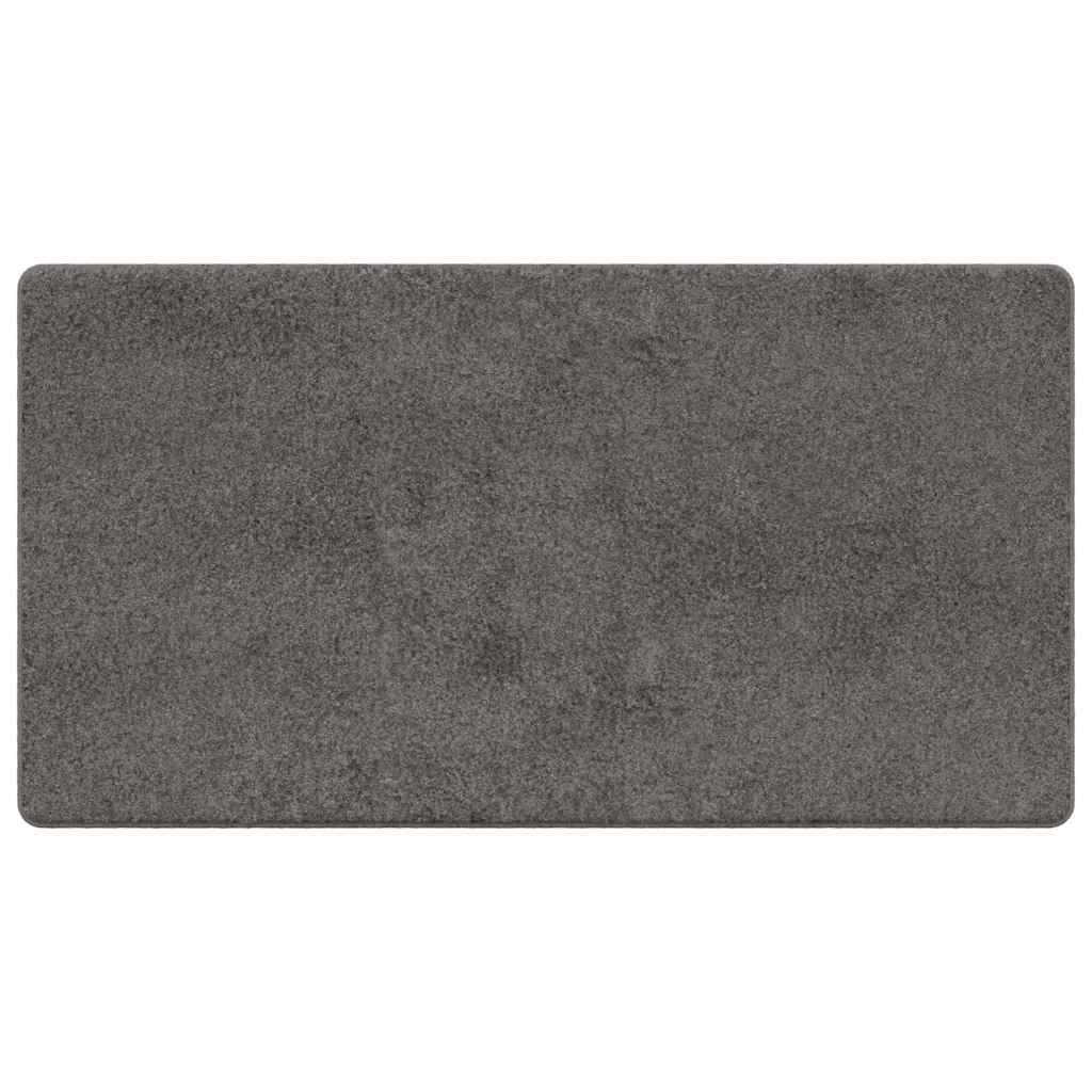 Vidaxl tapijt loper grijs 80 x 150 cm 100% polypropylene tuft