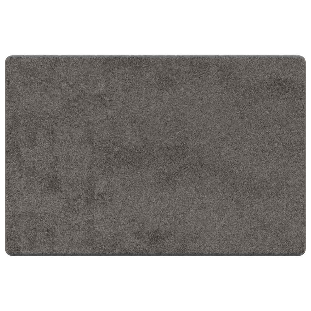Vidaxl tapijt loper grijs 100 x 150 cm 100% polypropylene tuft