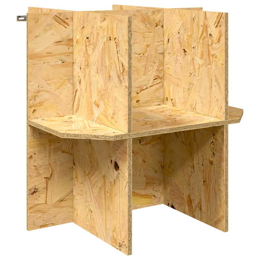 Vidaxl terrariumbasis bruin 50 x 50 x 50 cm osb
