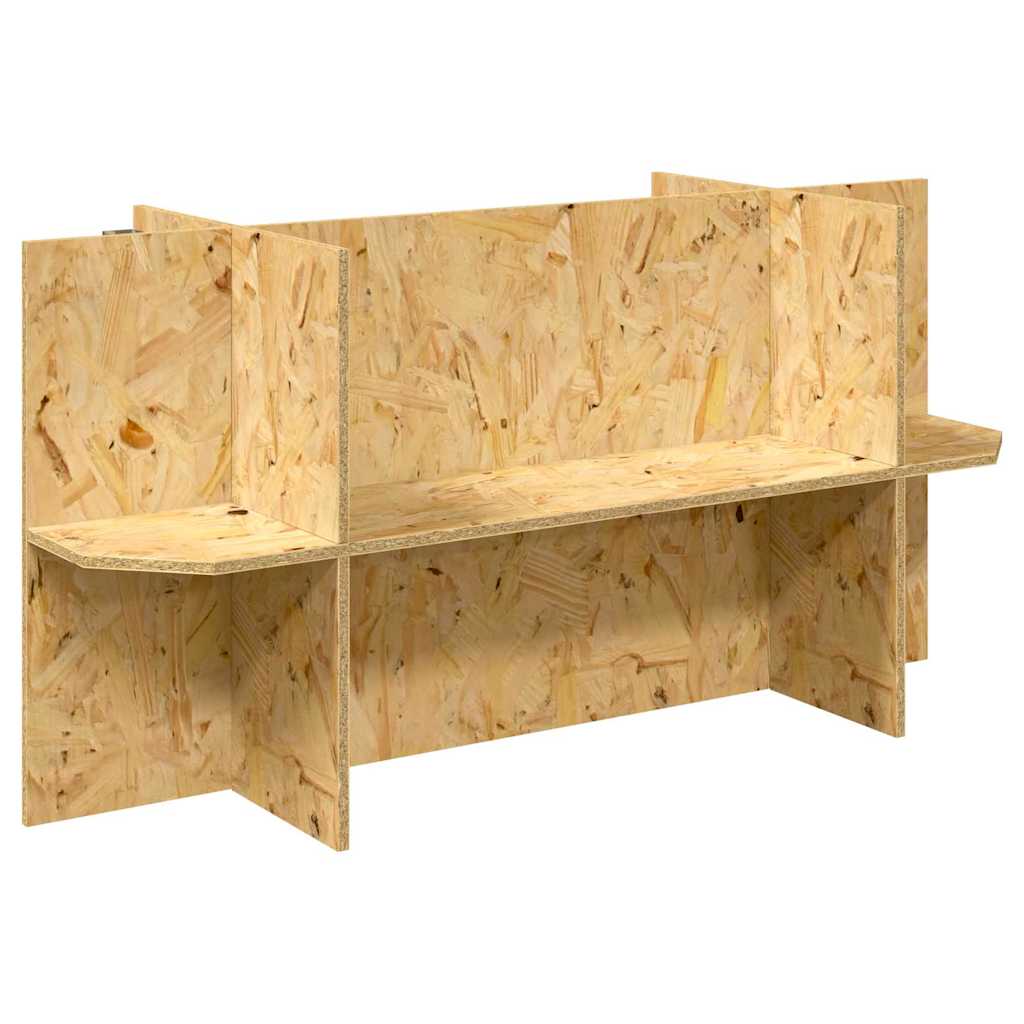 Vidaxl terrariumbasis met plank bruin 100 x 40 x 50 cm osb