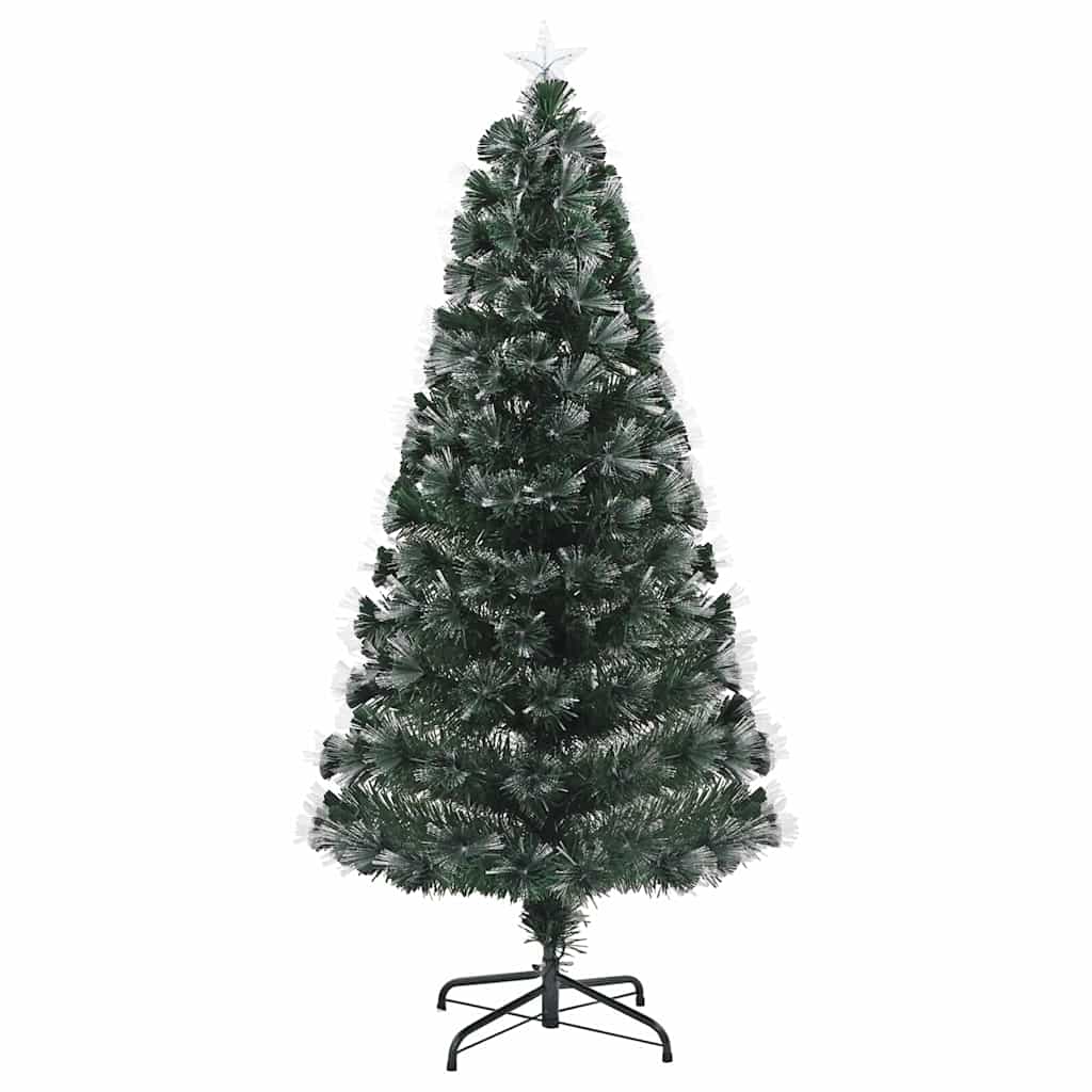 Vidaxl kunstkerstboom met 160 led met standaard groen 150 cm pvc
