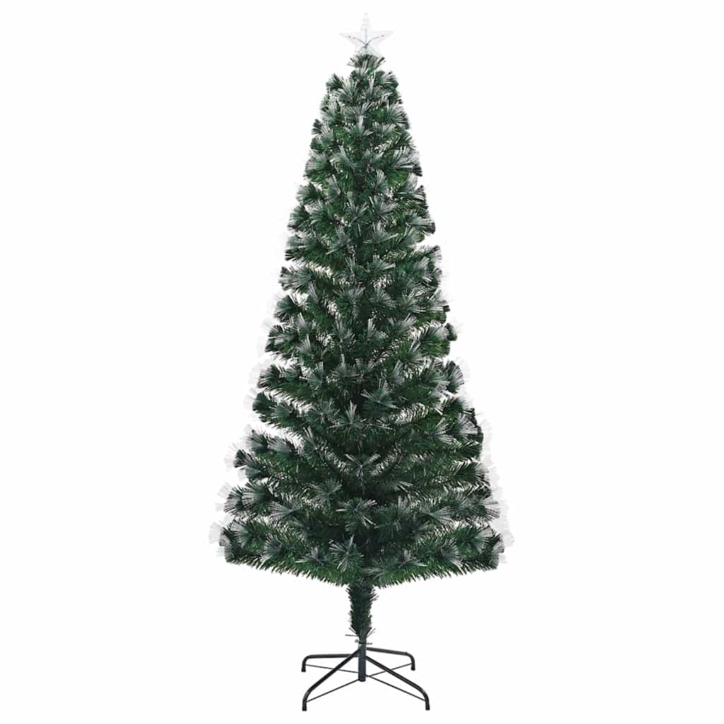 Vidaxl kunstkerstboom met 300 led met standaard groen 240 cm pvc