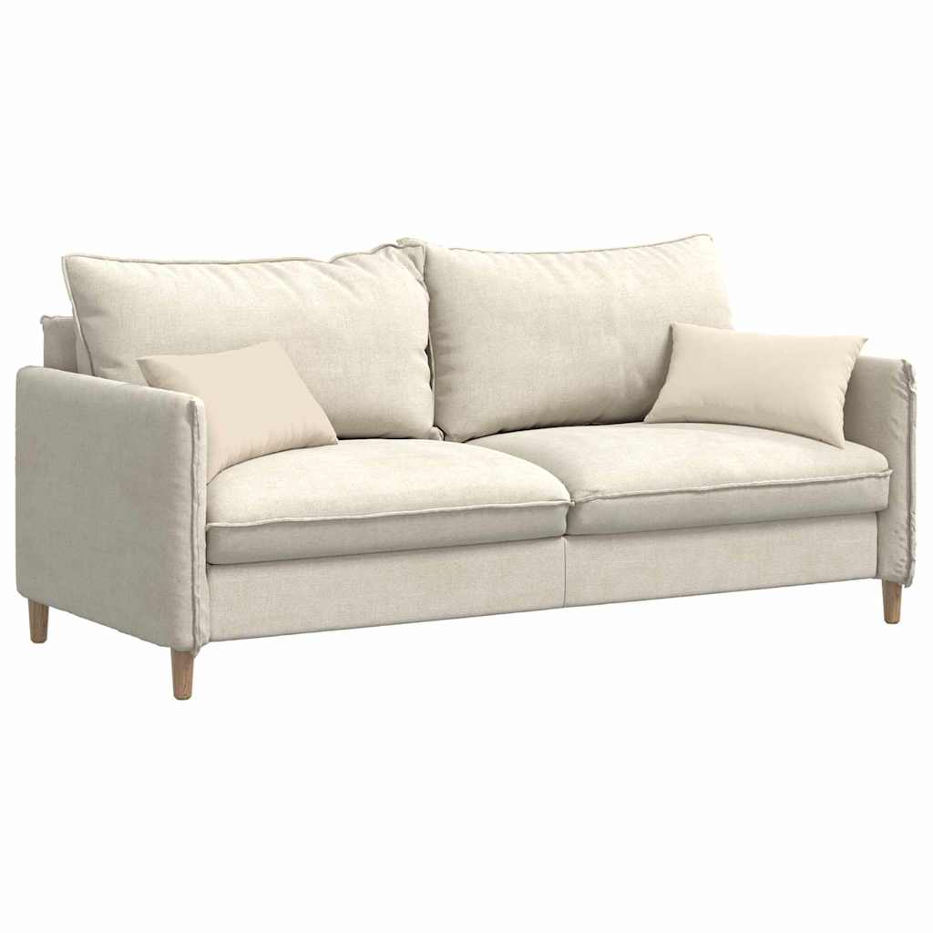 Vidaxl sofa kussens 2 stuks beige 50 x 30 cm stof