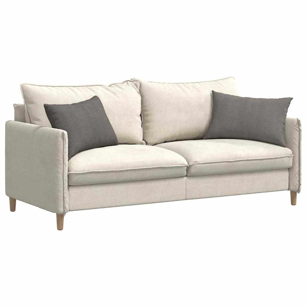 Vidaxl sofa kussens 2 stuks lichtgrijs 60 x 40 cm cordstof