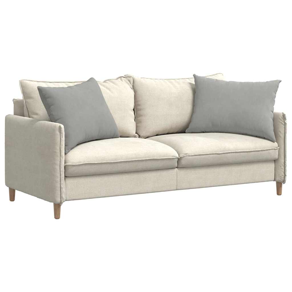 Vidaxl sofa kussens 2 stuks lichtgrijs 70 x 50 cm stof
