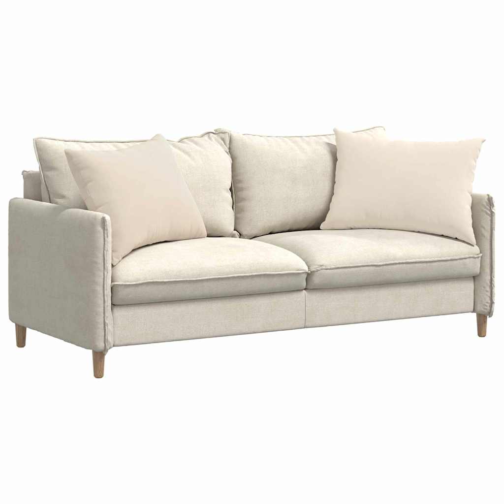 Vidaxl sofa kussens 2 stuks beige 70 x 50 cm stof