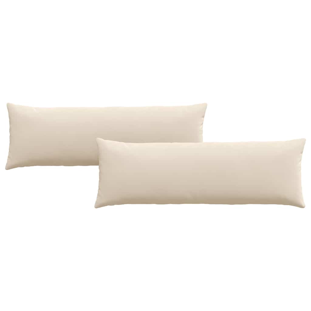 Vidaxl sofa kussens 2 stuks beige 120 x 40 cm stof
