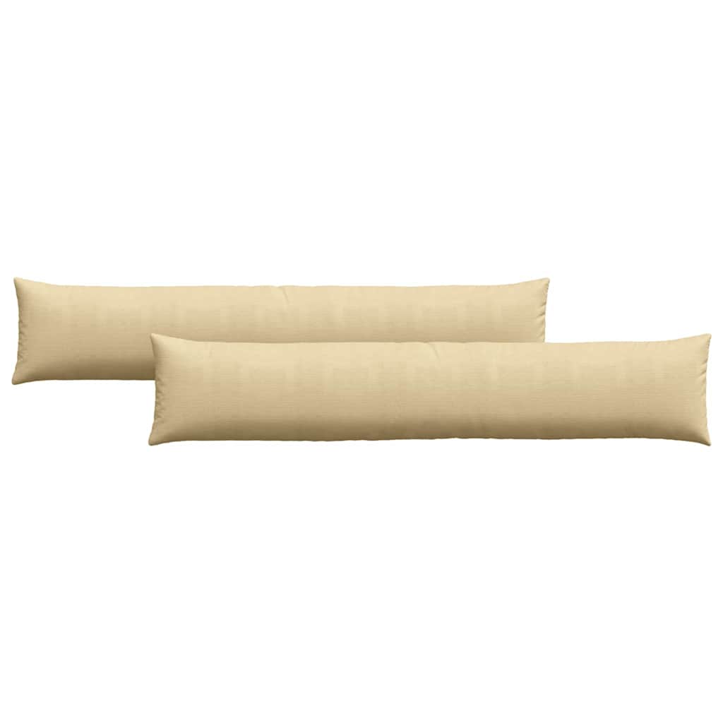 Vidaxl sofa kussens 2 stuks grijs groen 200 x 40 cm cordstof