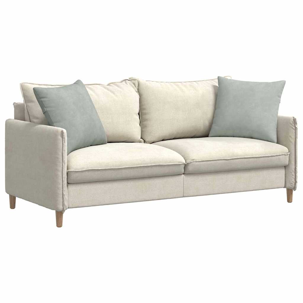 Vidaxl sofa kussens 2 stuks lichtgrijs 50 x 50 cm cordstof