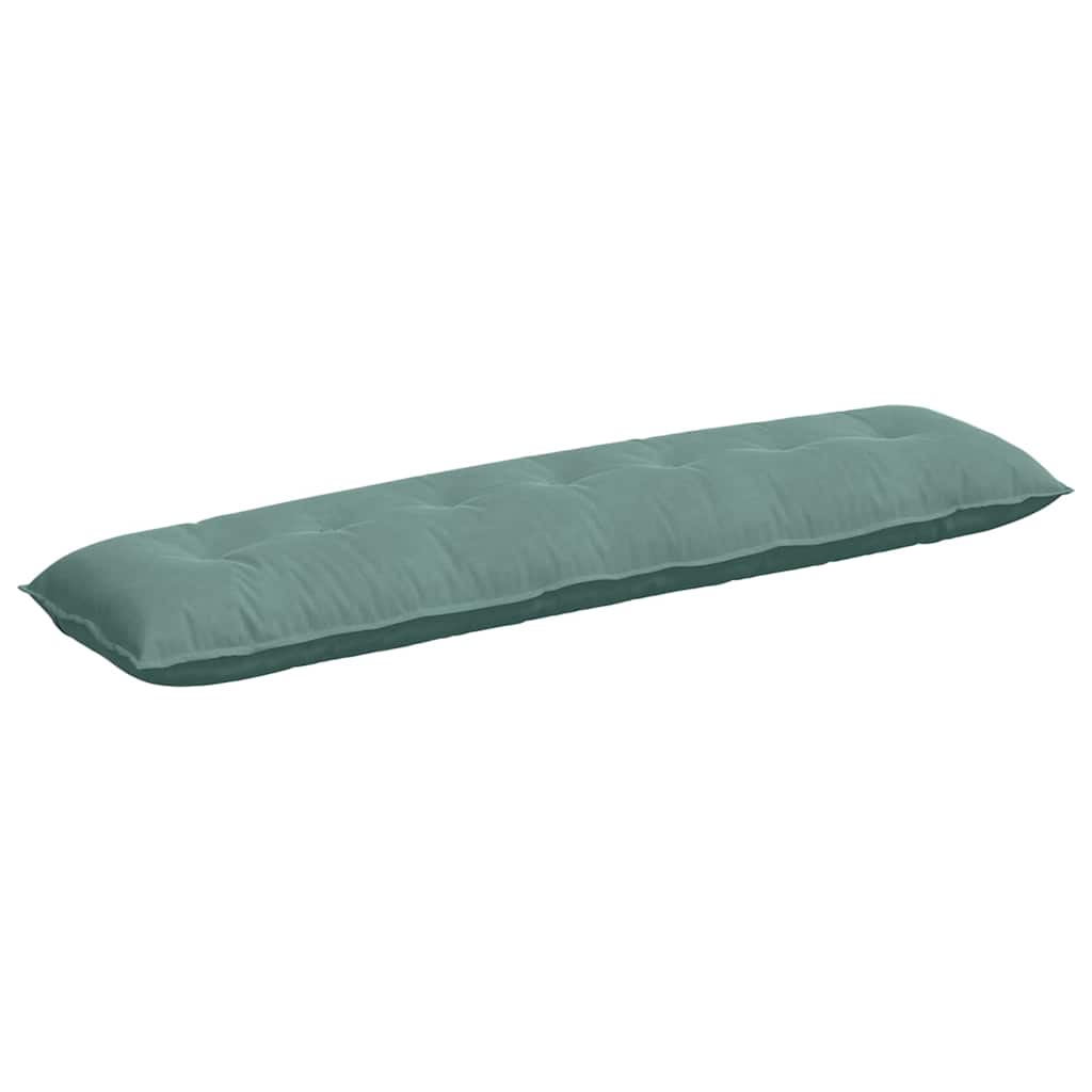 Vidaxl rugkussen zeegroen 200 x 50 cm cordstof