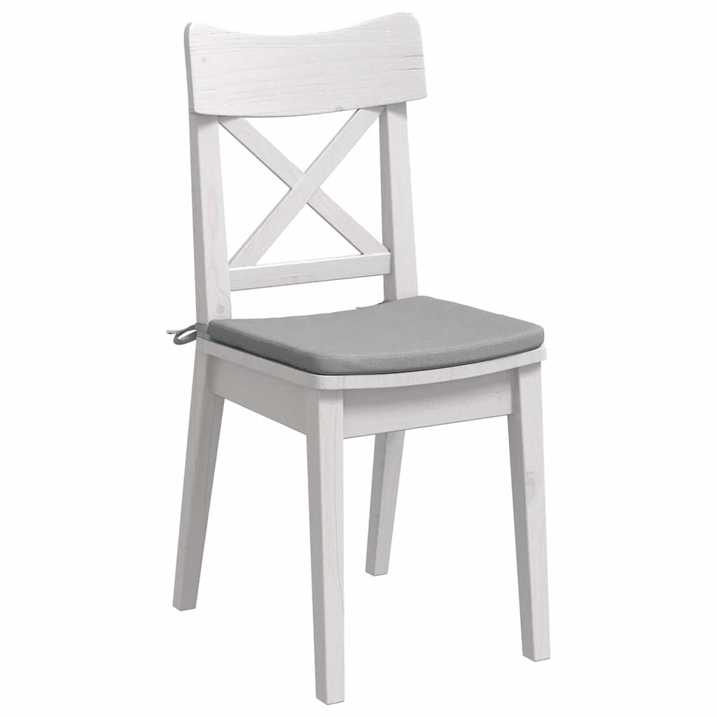 Vidaxl zitkussens 4 pcs wolkengrijs 40 x 40 x 3 cm stof