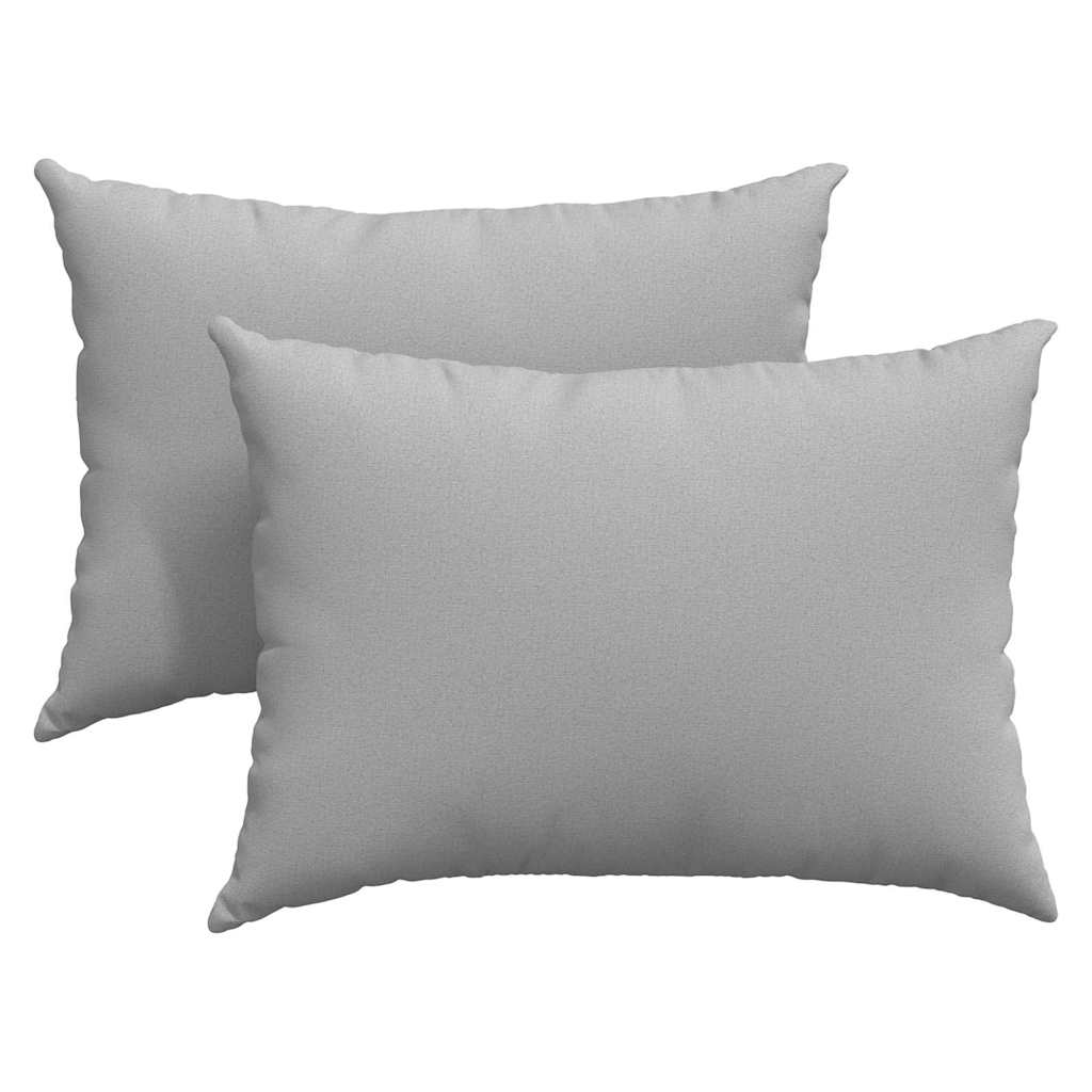 Vidaxl sofa kussens 2 pcs wolkengrijs 70 x 50 cm stof
