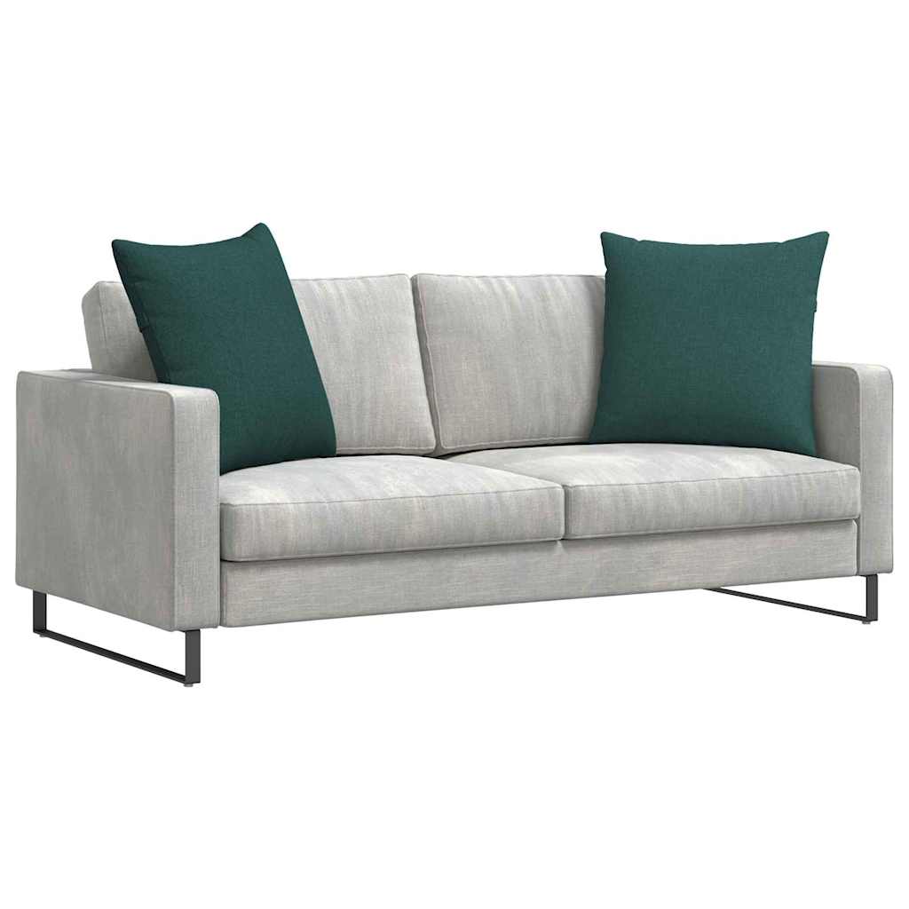 Vidaxl sofa kussens 2 pcs donkergroen 60 x 60 cm stof