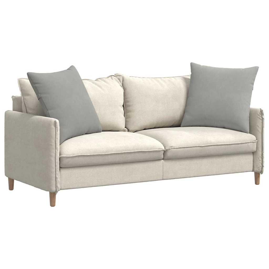 Vidaxl sofa kussens 2 stuks lichtgrijs 60 x 60 cm stof