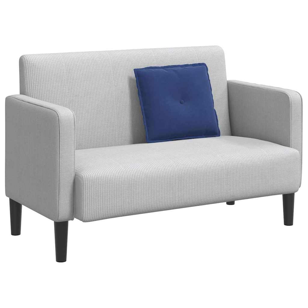 Vidaxl rugkussen politieblauw 50 x 45 cm cordstof