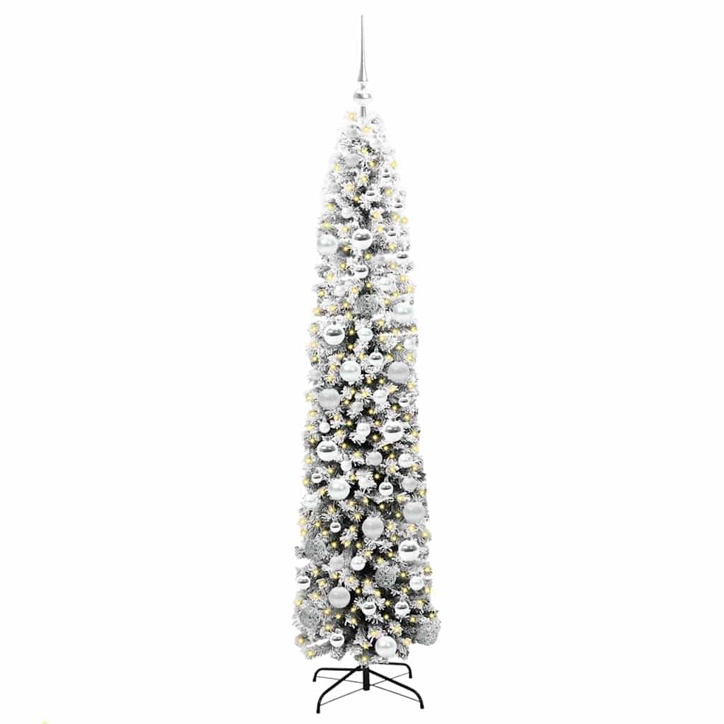 Vidaxl kunstkerstboom groen 180 cm pvc en staal en kunststof