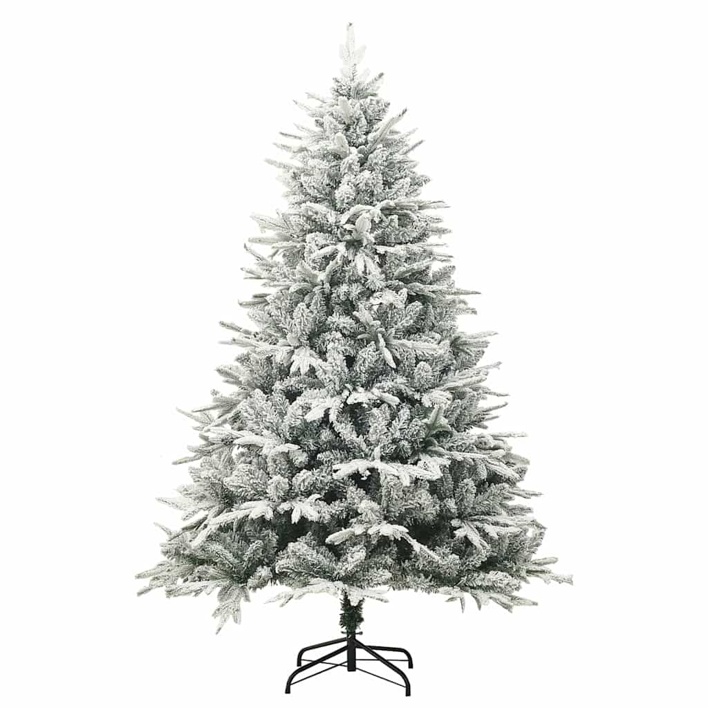 Vidaxl artificial pre-lit kerstboom met ballenset groen 150 cm