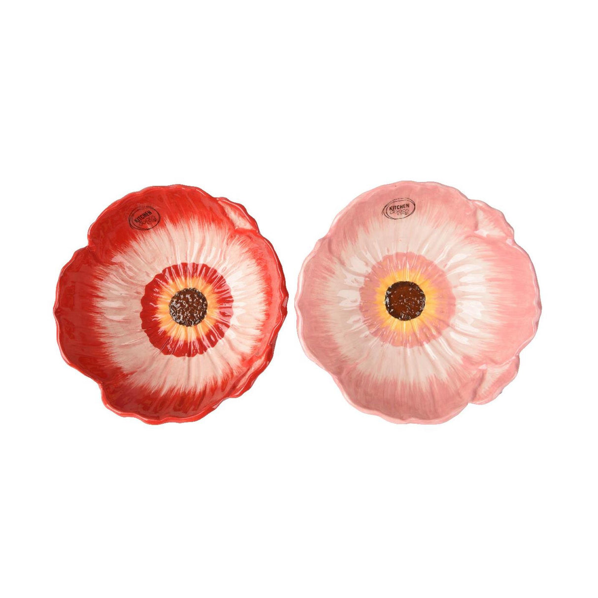 Decoris schaal bloem dolomiet ø16xh6cm