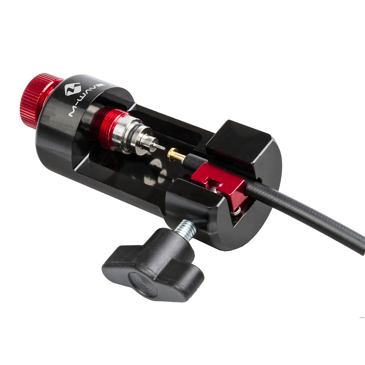 M-wave nippelpers voor hydraulische remleiding