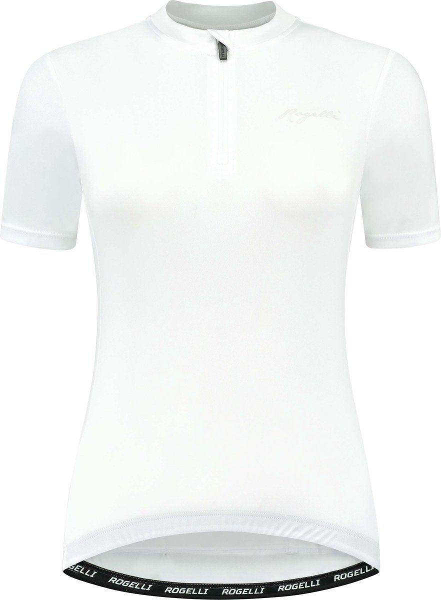 Rogelli core fietsshirt dames - korte mouwen - wit - m