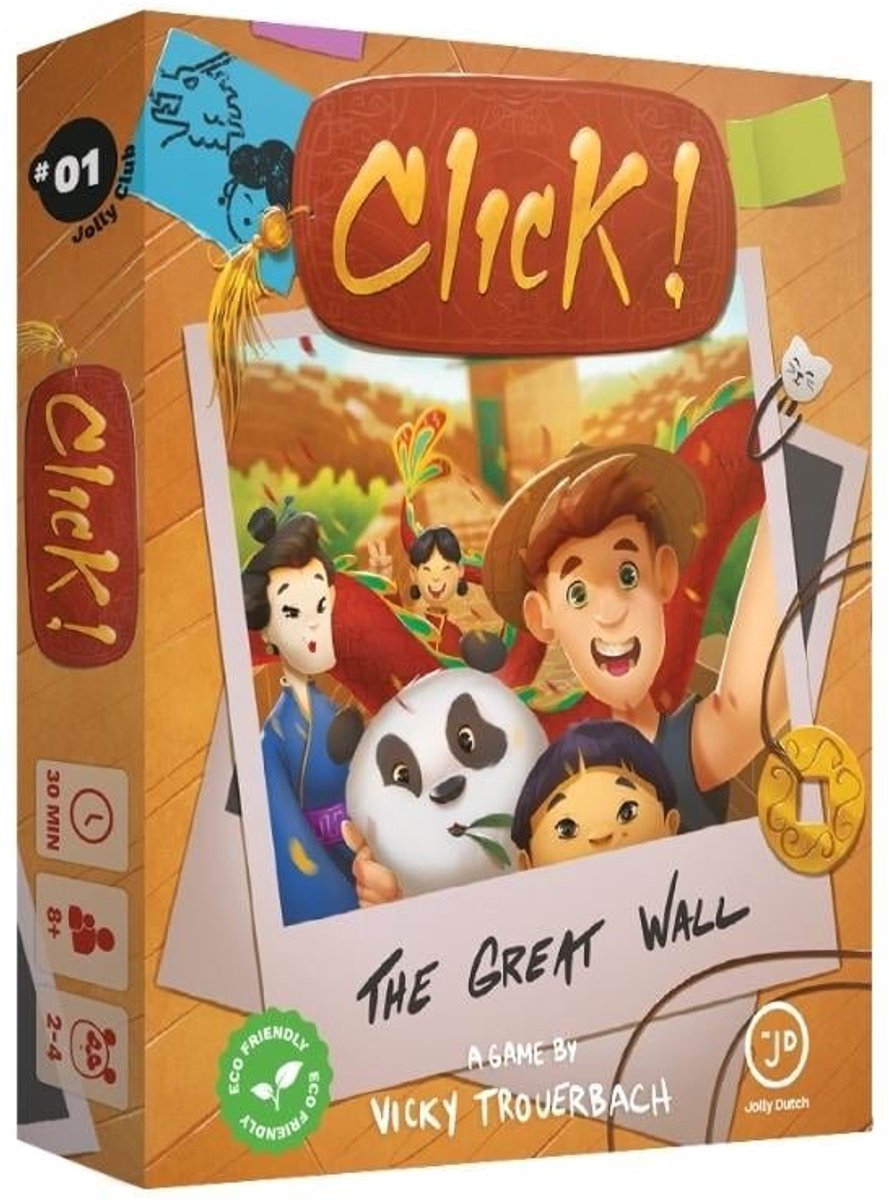 Jolly dutch click! the great wall - kaartspel -