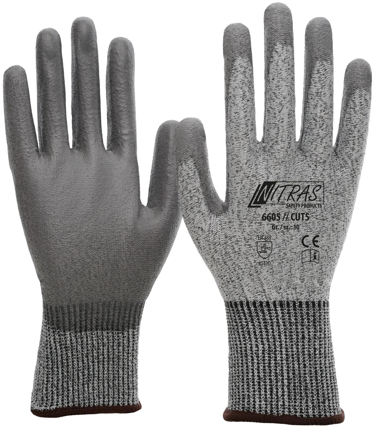 Nitras safety schnittschutzhandschuh cut5 cut protection glove cut5 gr. 7