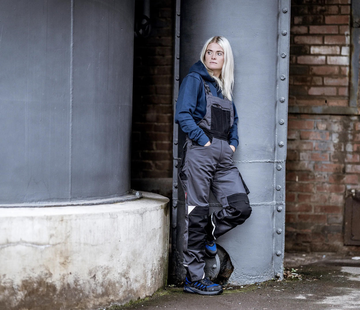 Nitras safety salopette motion tex plus dungarees nitras mot.tex plus 54 grey black