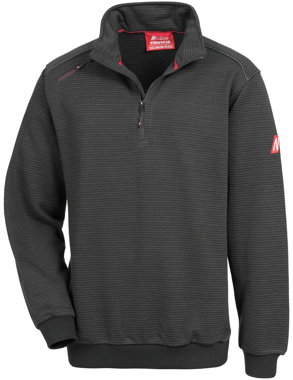 Nitras safety pullover motion tex plus pullover gr. xl black nitras motion tex plus