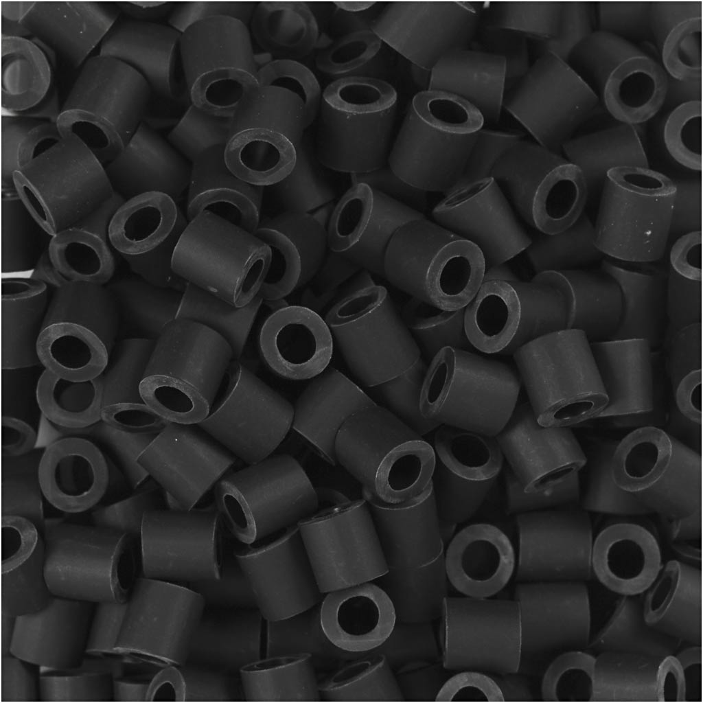 Creativ company http: www.cchobby.nl biobeads-van-nabbi-afm-5x5-mm-gatgrootte-2-5-mm-medium-zwart-1000-stuk-1-doos