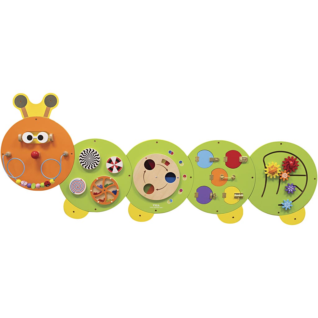 Vigatoys http: www.cchobby.nl viga-activiteitenspeelwand-h-83-cm-l-185-cm-1-stuk