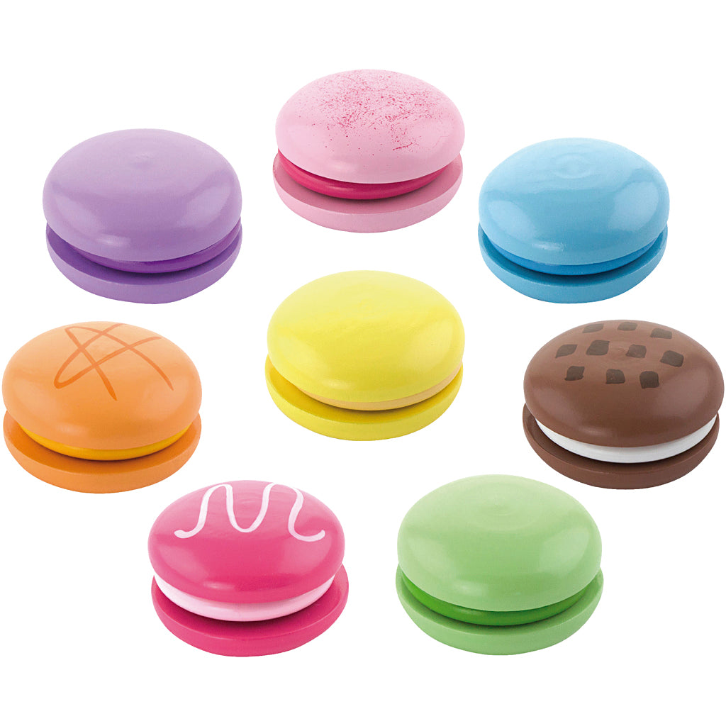 Vigatoys http: www.cchobby.nl viga-houten-macarons-afm-4-5-cm-8-stuk-1-doos