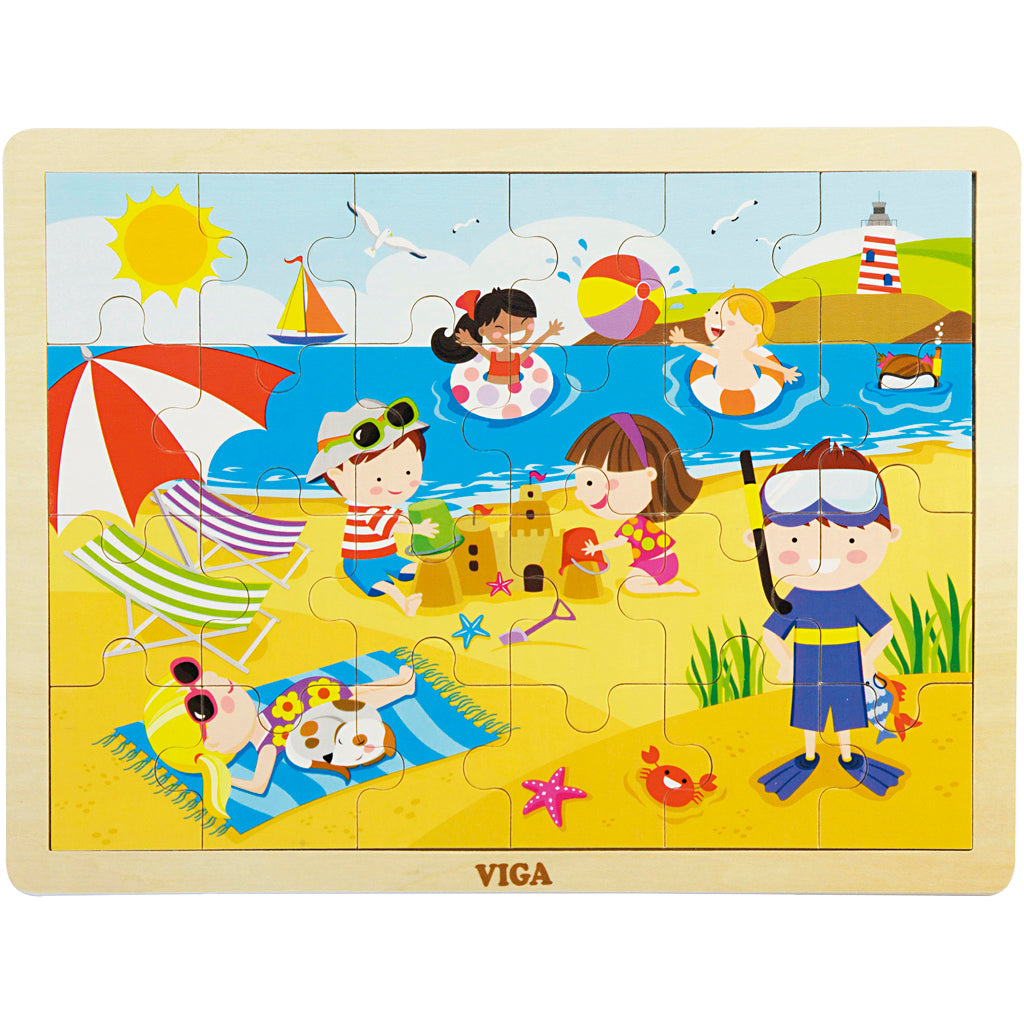 Http: www.cchobby.nl viga-seizoenen-viga-houten-puzzel-de-seizoenen-zomer-afm-30x22-5-cm-24-delen-1-stuk