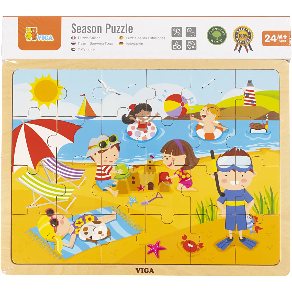 Http: www.cchobby.nl viga-seizoenen-viga-houten-puzzel-de-seizoenen-zomer-afm-30x22-5-cm-24-delen-1-stuk