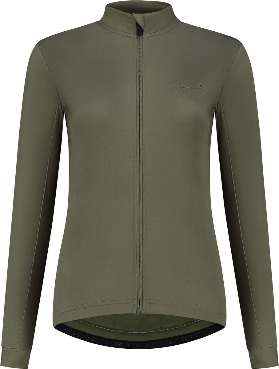 Rogelli core fietsshirt lange mouwen - wielershirt dames - green - maat xl