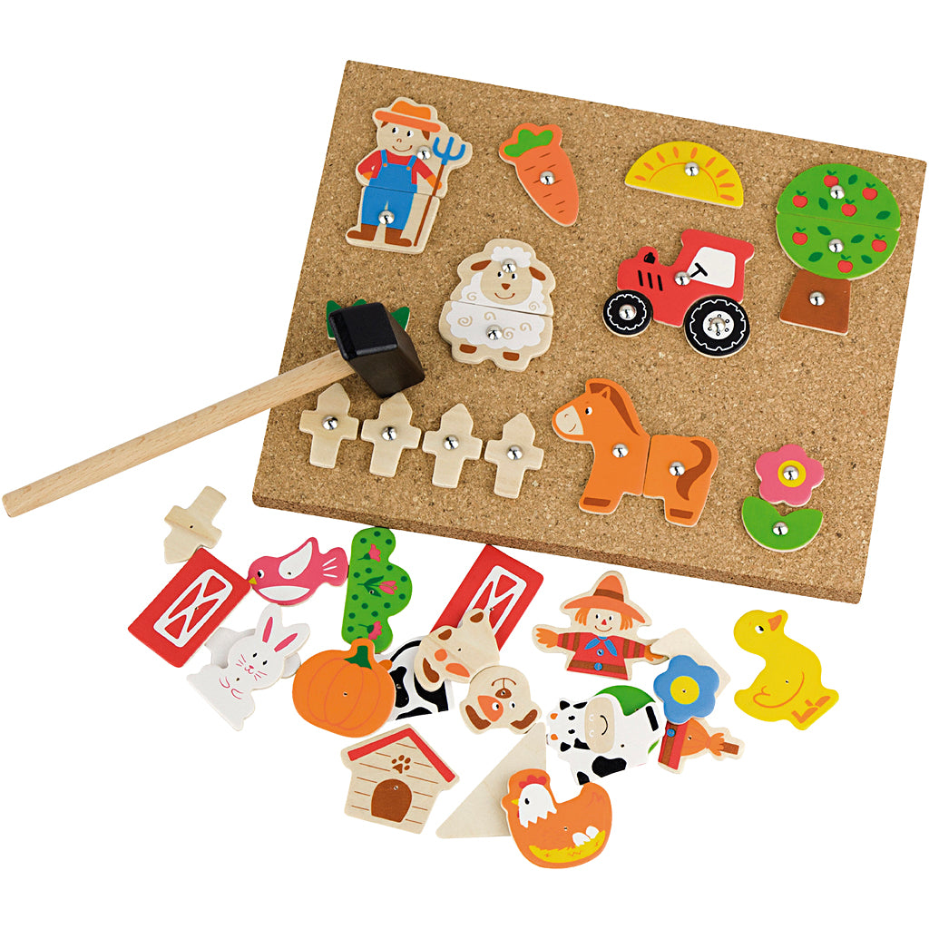 Http: www.cchobby.nl viga-hamermozaiek-set-boerderij-afm-23x18-cm-1-stuk