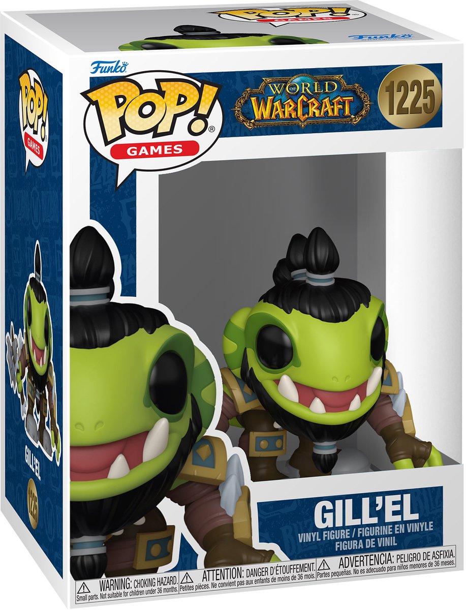 Funko world of warcraft gill'el (pop! games) vinylfiguur 1225 unisex pop! - neutraal - standard