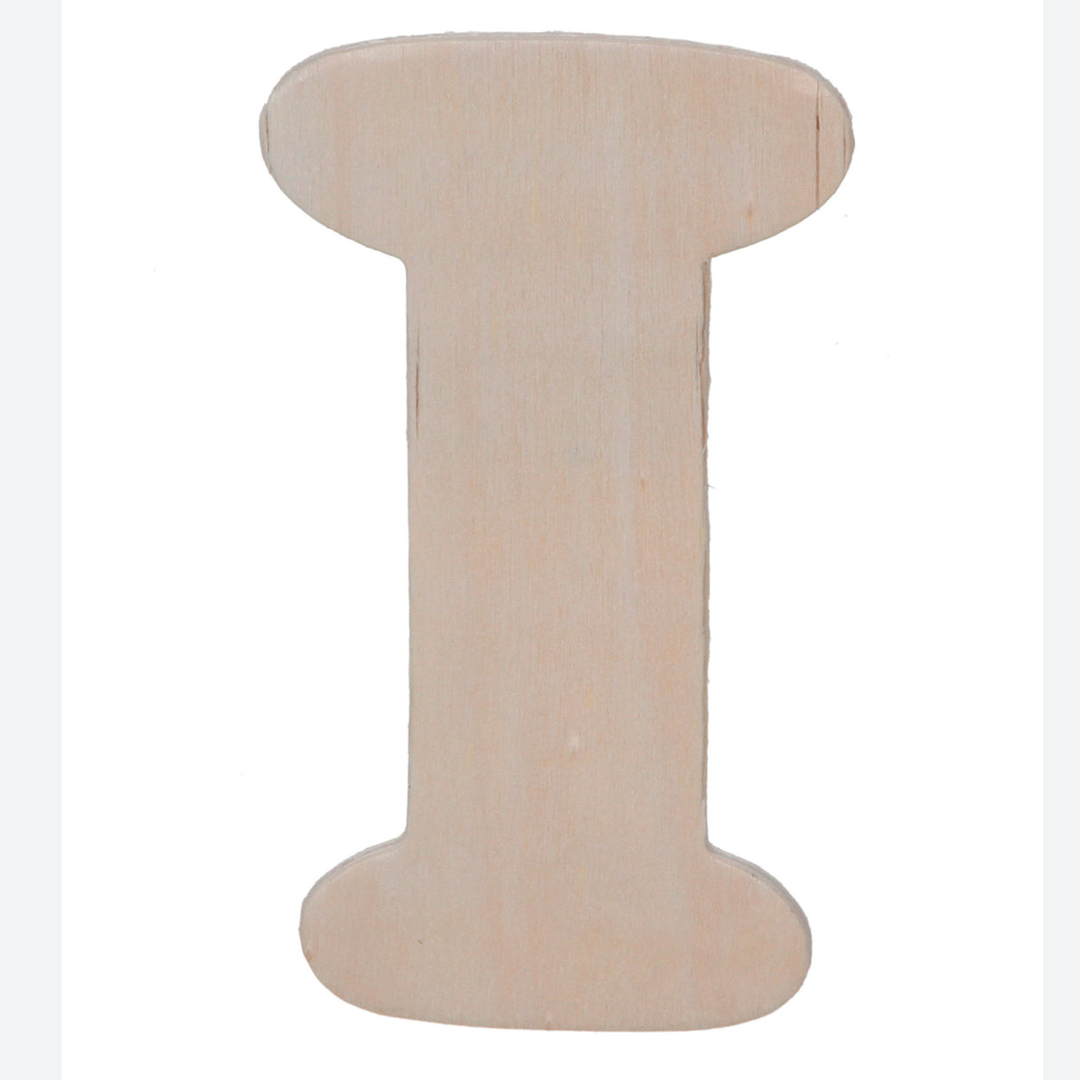 Darice • uitgesneden houten letter i 10,8cmx5mm