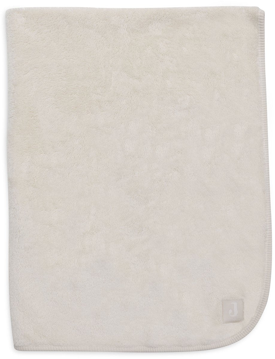 Jollein baby deken ledikant - 100x150cm - basic jersey sherpa - oatmeal