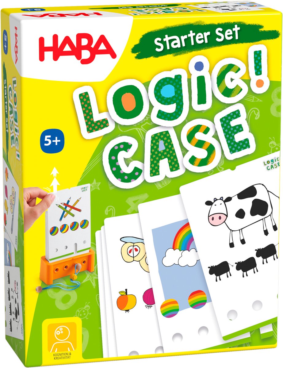 Haba startersset logic! case 5+ junior papier 45-delig