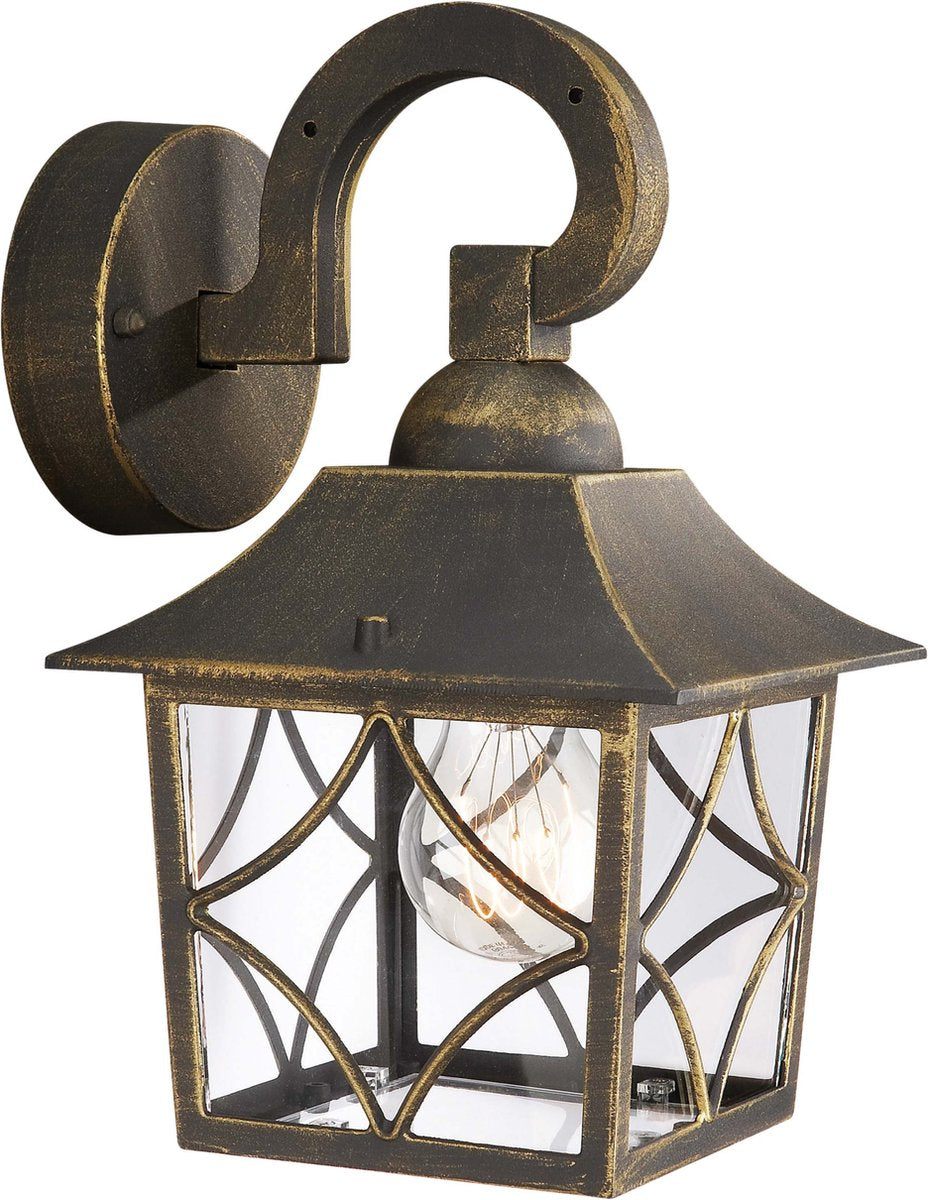 Philips led philips cambridge buitenwandlamp - zwart