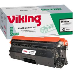 Tonercartridge viking brother tn-326b zwart 4.000 pagina's