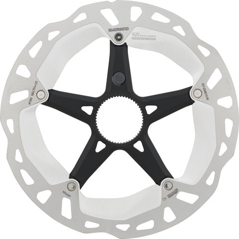 Shimano rt-em810 center lock brake rotor for steps w external teeth