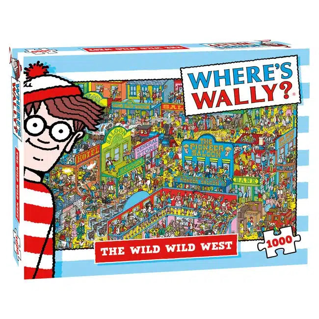 Plenty gifts puzzel where's wally wild west 1000 stukjes