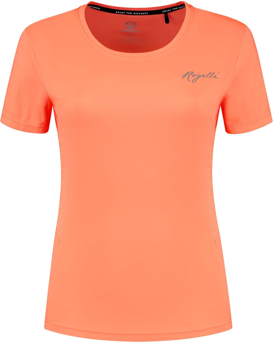 Rogelli core hardloopshirt dames - korte mouwen - koraal - xxl