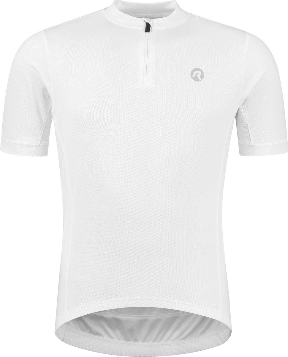 Rogelli core fietsshirt heren - korte mouwen - wit - xxl