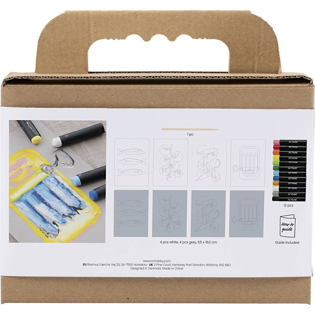 Http: www.cchobby.nl mini-hobbyset-oliepastel-vis-en-schelpdieren-grijs-wit-1-doos