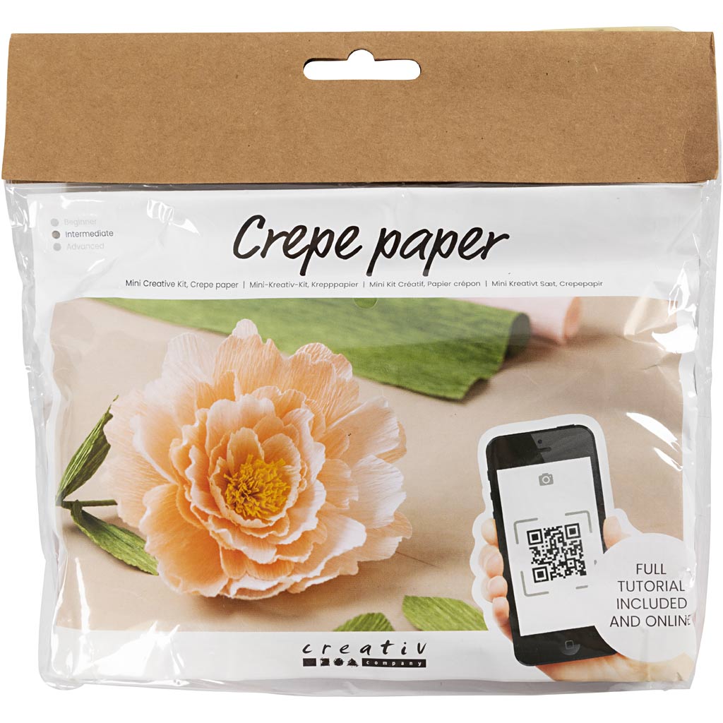 Http: www.cchobby.nl mini-hobbyset-crepepapier-pioenroos-crepe-verhouding-180-105-gr-1-doos