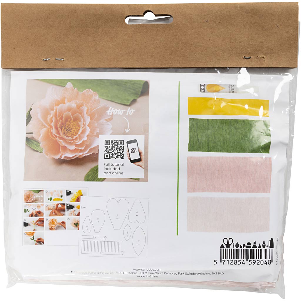 Http: www.cchobby.nl mini-hobbyset-crepepapier-pioenroos-crepe-verhouding-180-105-gr-1-doos
