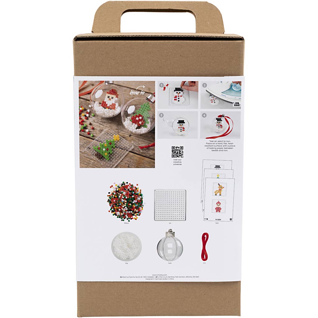Creativ company http: www.cchobby.nl hobbyset-kerstballen-kralen-1-doos